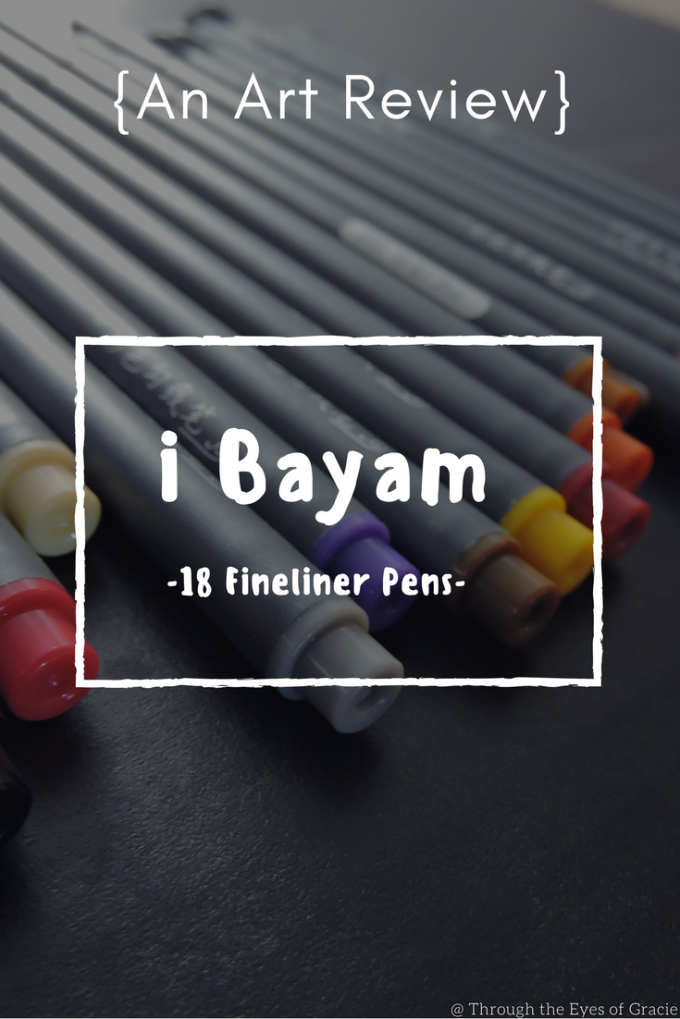 Trying the iBayam Fineliner Pens from . #pentests